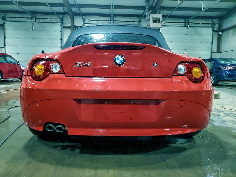95673405 :رقم المزاد ، 4USBT33594LS52711 vin ، 2004 Bmw Z4 2.5 مزاد بيع