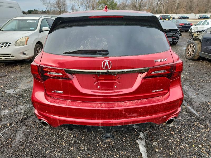 2019 Acura Mdx A-spec მანქანა იყიდება აუქციონზე, vin: 5J8YD4H0XKL004305, აუქციონის ნომერი: 97519505