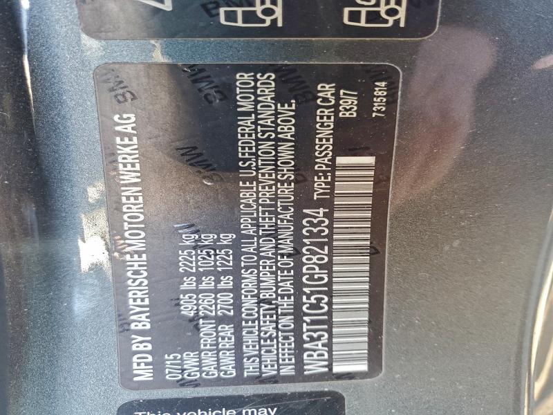 Продажа на аукционе авто 2016 Bmw 428, vin: WBA3T1C51GP821334, номер лота: 95984675