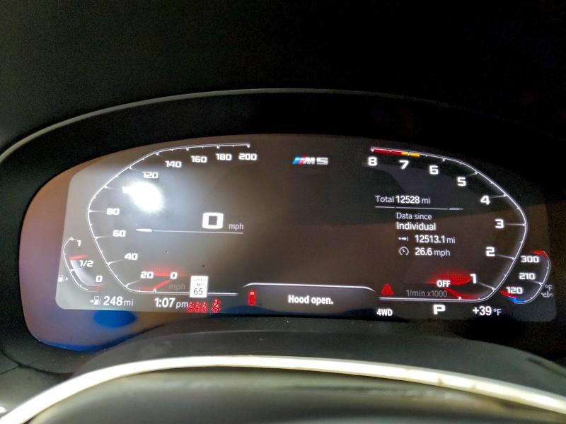 Aukcja sprzedaży 2023 Bmw M5, vin: WBS83CH09PCL44962, numer aukcji: 94276475