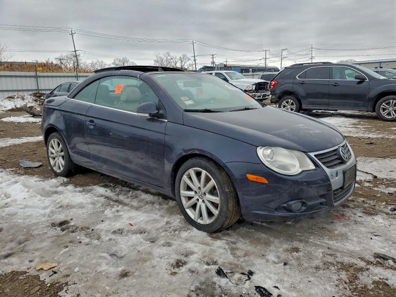 2007 Volkswagen Eos მანქანა იყიდება აუქციონზე, vin: WVWFA71FX7V002645, აუქციონის ნომერი: 52077766