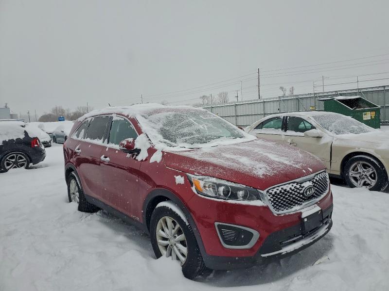 2017 Kia Sorento Lx მანქანა იყიდება აუქციონზე, vin: 5XYPGDA5XHG248015, აუქციონის ნომერი: 96903455