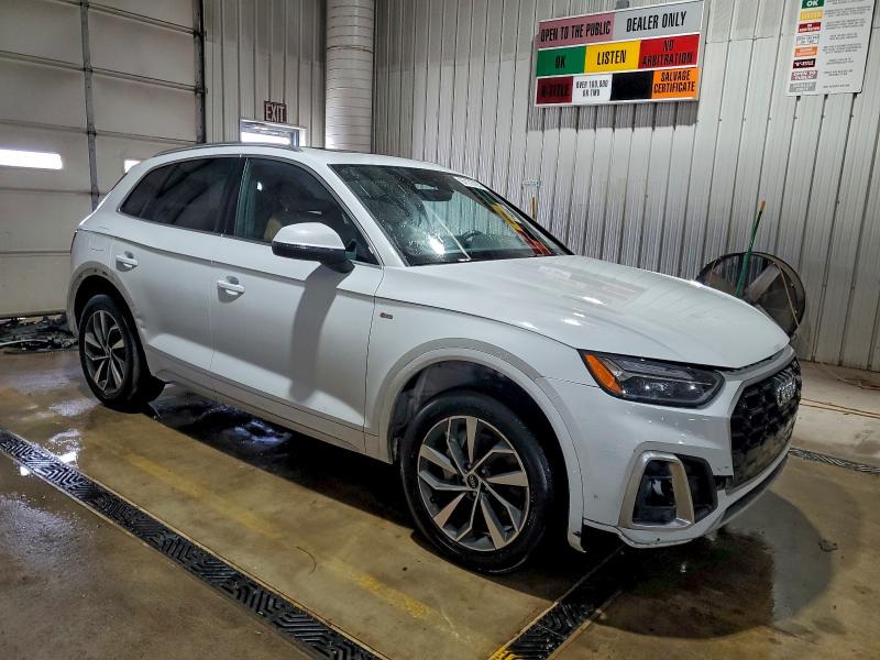 97173725 :رقم المزاد ، WA1EAAFY4N2019842 vin ، 2022 Audi Q5 مزاد بيع