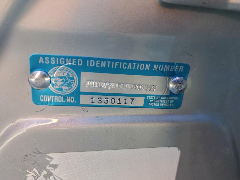 95715935 :رقم المزاد ، JN1EV7APXLM201397 vin ، 2020 Infinity Q50 مزاد بيع