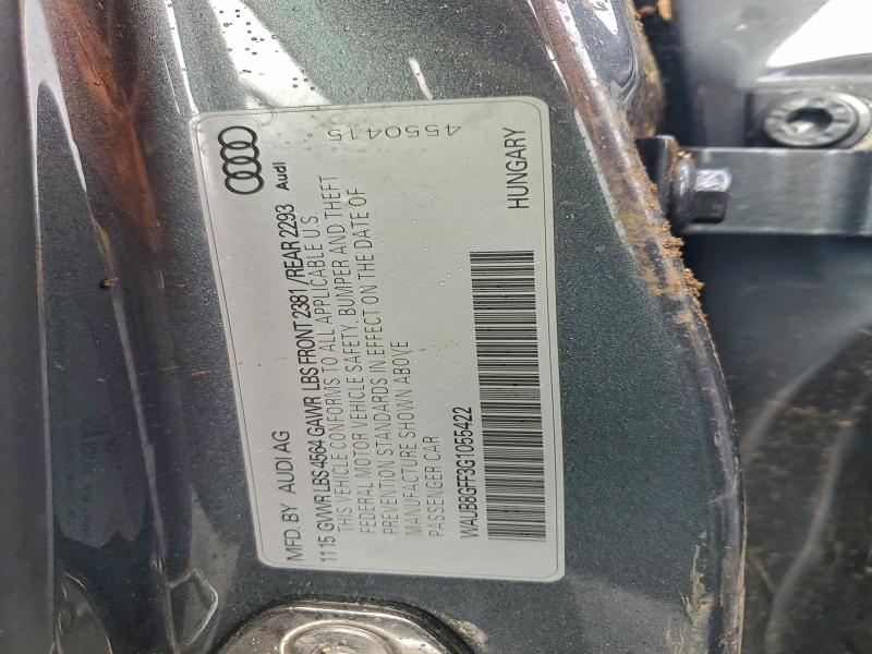 Aukcja sprzedaży 2016 Audi A3, vin: WAUB8GFF3G1055422, numer aukcji: 97022005