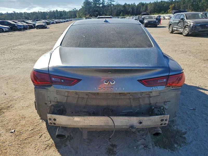 2019 Infiniti Q60 Pure მანქანა იყიდება აუქციონზე, vin: JN1EV7EL7KM291534, აუქციონის ნომერი: 96786085
