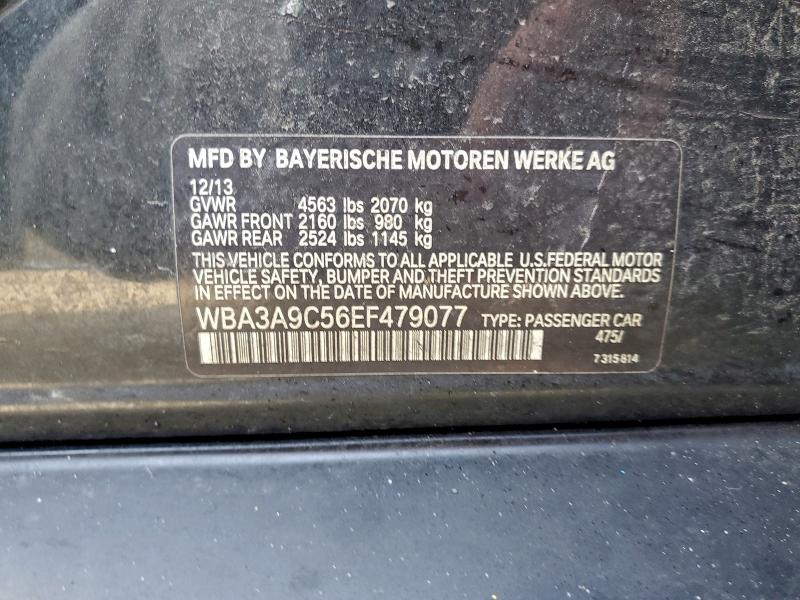 Aukcja sprzedaży 2014 Bmw 335, vin: WBA3A9C56EF479077, numer aukcji: 96404665