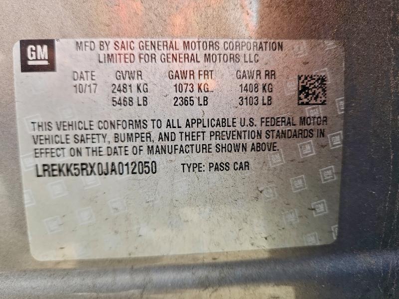 Aukcja sprzedaży 2018 Cadillac Ct6 Premiu, vin: LREKK5RX0JA012050, numer aukcji: 97820525