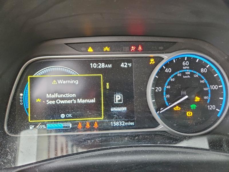 95524385 :رقم المزاد ، 1N4AZ1BV1SC559766 vin ، 2025 Nissan Leaf مزاد بيع