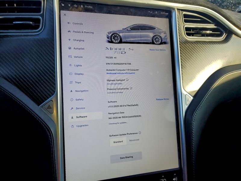 Aukcja sprzedaży 2016 Tesla Model S, vin: 5YJSA1E22GF157725, numer aukcji: 95013485