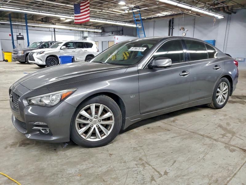 2017 Infiniti Q50 Premiu მანქანა იყიდება აუქციონზე, vin: JN1EV7AR3HM830038, აუქციონის ნომერი: 97867575