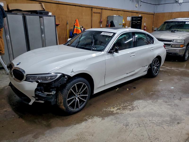 2021 Bmw 330xi მანქანა იყიდება აუქციონზე, vin: 3MW5R7J07M8B95090, აუქციონის ნომერი: 95830595