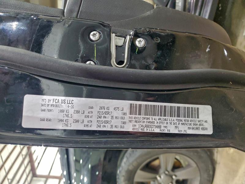95958085 :رقم المزاد ، 1C4NJRBB3GD734088 vin ، 2016 Jeep Patriot مزاد بيع