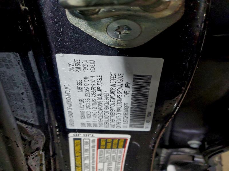 Aukcja sprzedaży 2020 Acura Rdx, vin: 5J8TC2H38LL032617, numer aukcji: 96187085