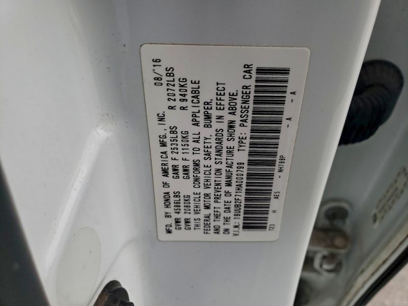 Продажа на аукционе авто 2017 Acura Tlx Advanc, vin: 19UUB2F71HA000799, номер лота: 95559295