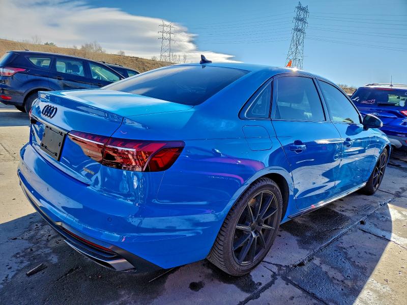 Продажа на аукционе авто 2022 Audi A4, vin: WAUEAAF40NN012241, номер лота: 98077075