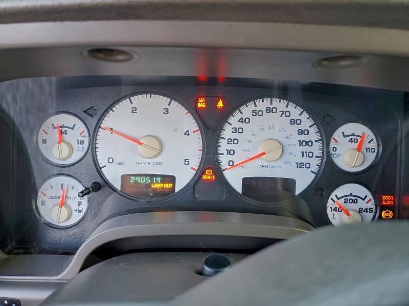 2003 Dodge Ram 3500 მანქანა იყიდება აუქციონზე, vin: 3D7MA46C43G785507, აუქციონის ნომერი: 96781725