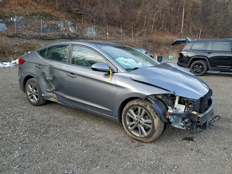 95109215 :رقم المزاد ، 5NPD84LF7JH384512 vin ، 2018 Hyundai Elantra مزاد بيع
