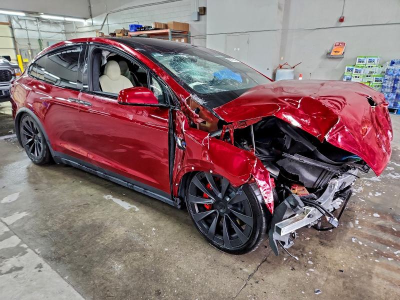 95418375 :رقم المزاد ، 7SAXCBE69RF449502 vin ، 2024 Tesla Model X مزاد بيع