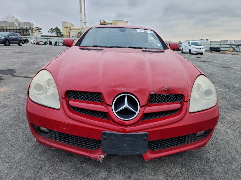 2009 Mercedes-benz Slk მანქანა იყიდება აუქციონზე, vin: WDBWK58F49F191117, აუქციონის ნომერი: 94703115