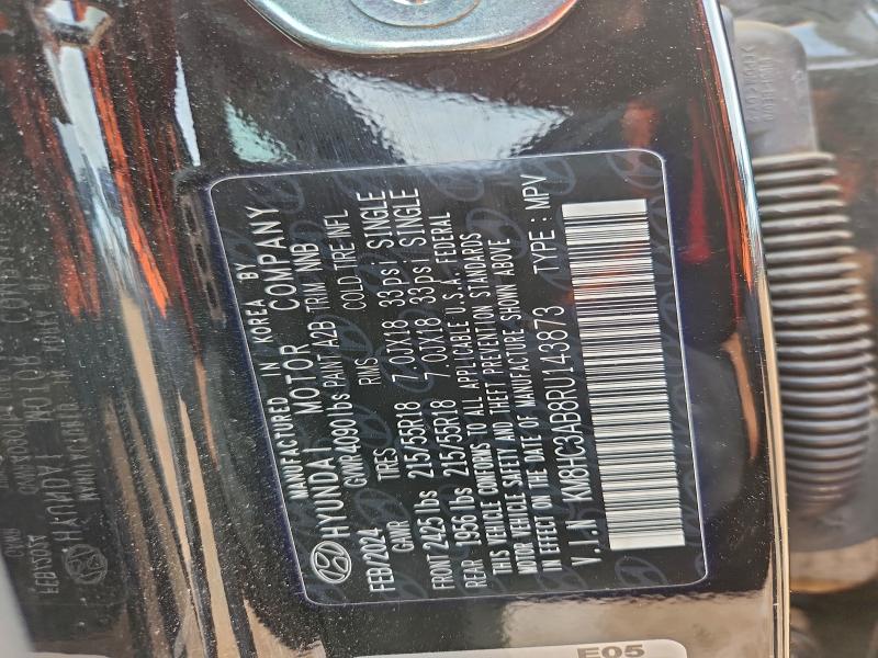 95285485 :رقم المزاد ، KM8HC3AB8RU143873 vin ، 2024 Hyundai Kona مزاد بيع