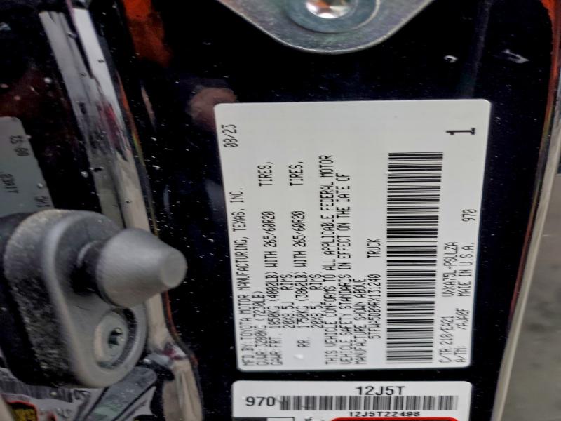 Продаж на аукціоні авто 2024 Toyota Tundra Cre, vin: 5TFWA5DB9RX131240, номер лоту: 94784985