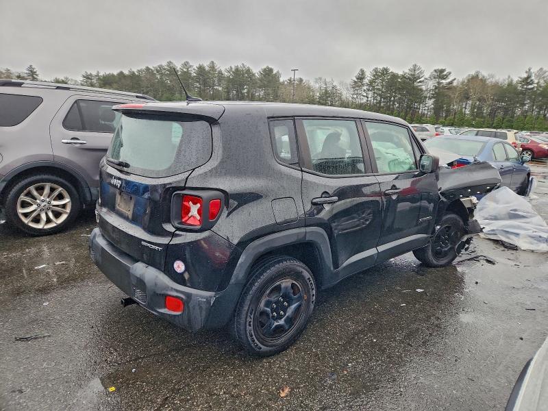 2017 Jeep Renegade S მანქანა იყიდება აუქციონზე, vin: ZACCJBAB9HPE69924, აუქციონის ნომერი: 96362835