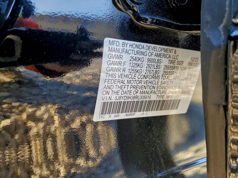 Продаж на аукціоні авто 2024 Acura Mdx, vin: 5J8YD9H38RL005616, номер лоту: 95573615