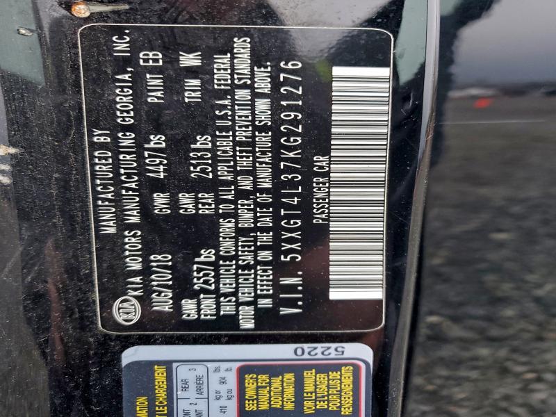 Продажа на аукционе авто 2019 Kia Optima Lx, vin: 5XXGT4L37KG291276, номер лота: 94384125