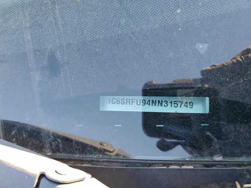 Продаж на аукціоні авто 2022 Ram 1500, vin: 1C6SRFU94NN315749, номер лоту: 96547955