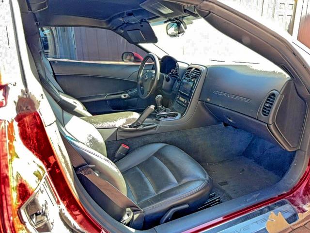 2009 Chevrolet Corvette მანქანა იყიდება აუქციონზე, vin: 1G1YY25W795106488, აუქციონის ნომერი: 98489555