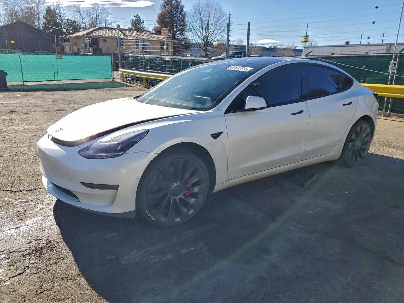 97873715 :رقم المزاد ، 5YJ3E1EC3NF117796 vin ، 2022 Tesla Model 3 مزاد بيع