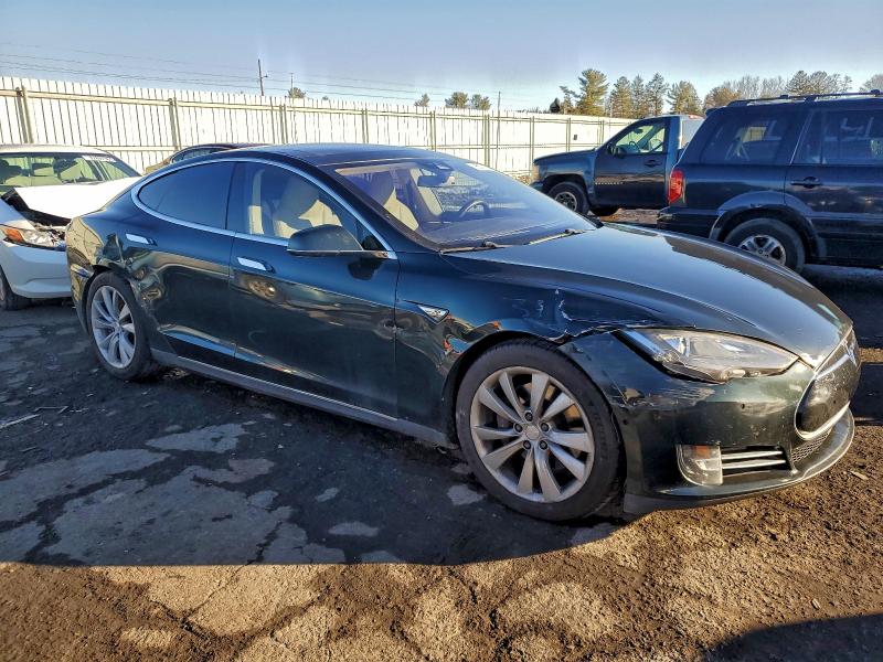 98007665 :رقم المزاد ، 5YJSA1S18EFP50997 vin ، 2014 Tesla Model S مزاد بيع