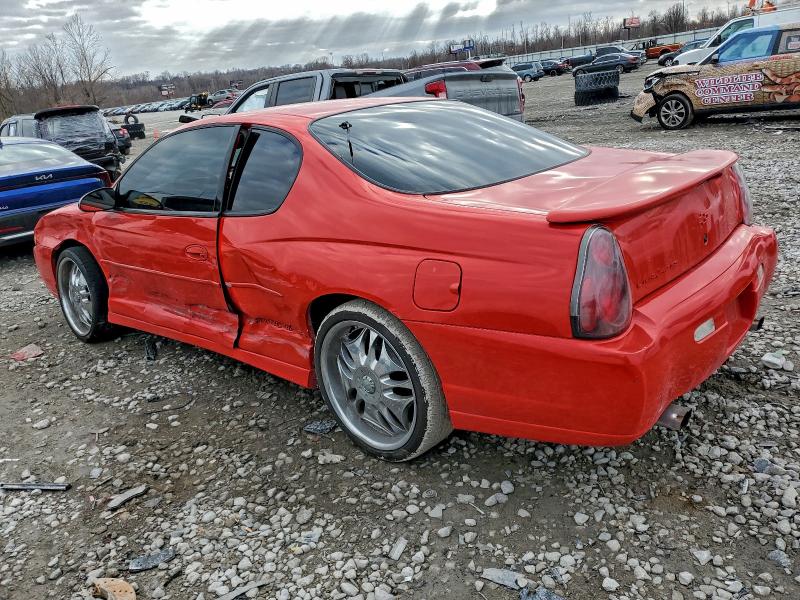 98060455 :رقم المزاد ، 2G1WX15K319292667 vin ، 2001 Chevrolet Montecarlo مزاد بيع
