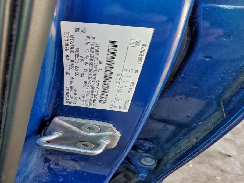 2018 Ford Escape მანქანა იყიდება აუქციონზე, vin: 1FMCU9GD3JUA97487, აუქციონის ნომერი: 96415925