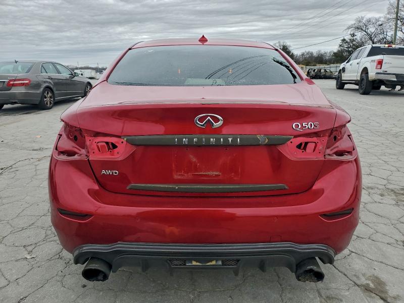 2017 Infiniti Q50 Red Sp მანქანა იყიდება აუქციონზე, vin: JN1FV7AR9HM871343, აუქციონის ნომერი: 98240675