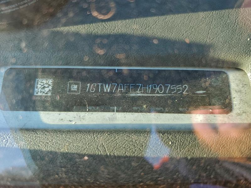 Aukcja sprzedaży 2017 Gmc Savana, vin: 1GTW7AFF7H1907552, numer aukcji: 96517365