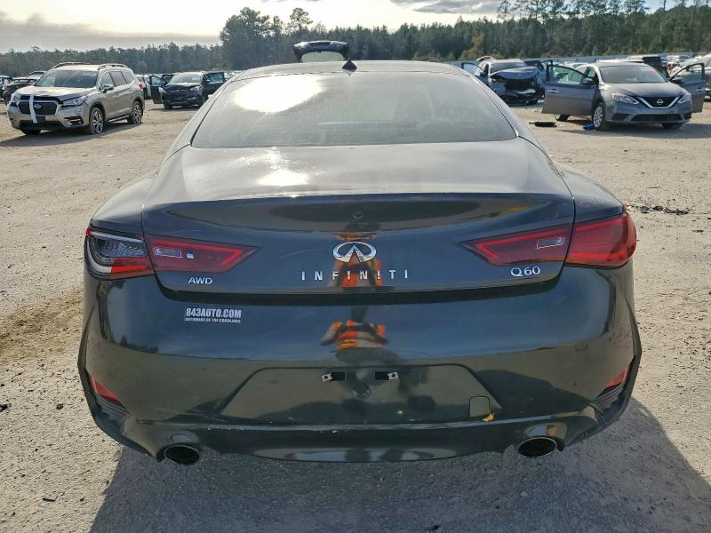 97386255 :رقم المزاد ، JN1EV7EL1HM550138 vin ، 2017 Infiniti Q60 مزاد بيع