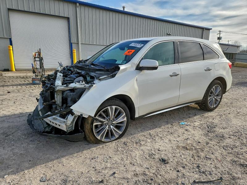 2017 Acura Mdx მანქანა იყიდება აუქციონზე, vin: 5FRYD4H51HB036399, აუქციონის ნომერი: 97452375