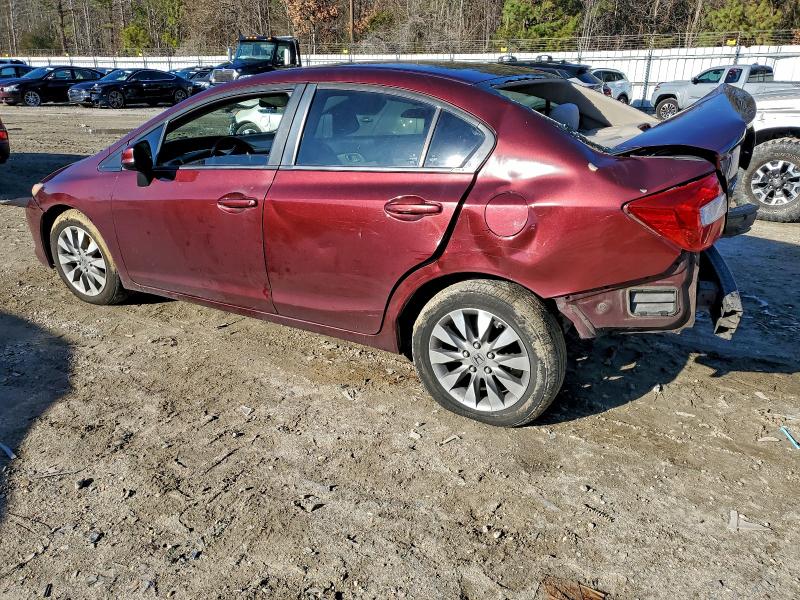 2012 Honda Civic მანქანა იყიდება აუქციონზე, vin: 19XFB2F52CE389562, აუქციონის ნომერი: 96925875