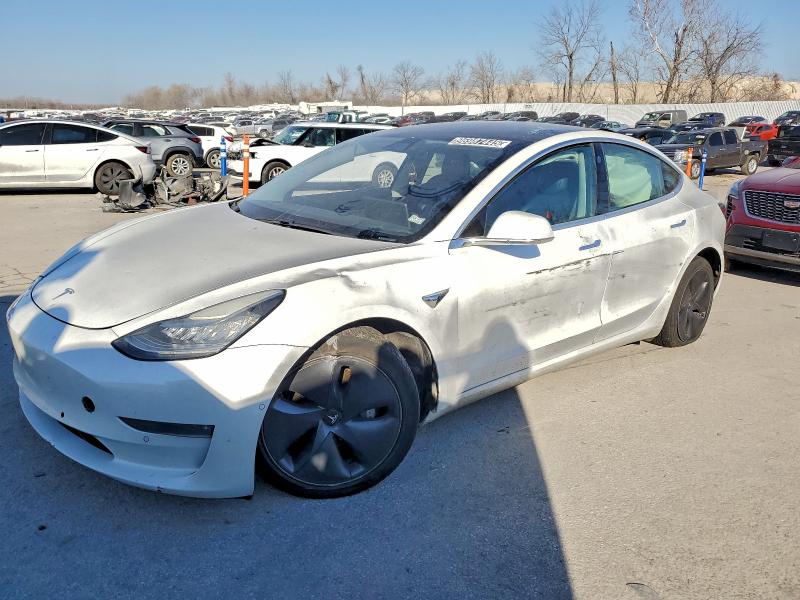 2019 Tesla Model 3 მანქანა იყიდება აუქციონზე, vin: 5YJ3E1EB6KF433258, აუქციონის ნომერი: 96987445